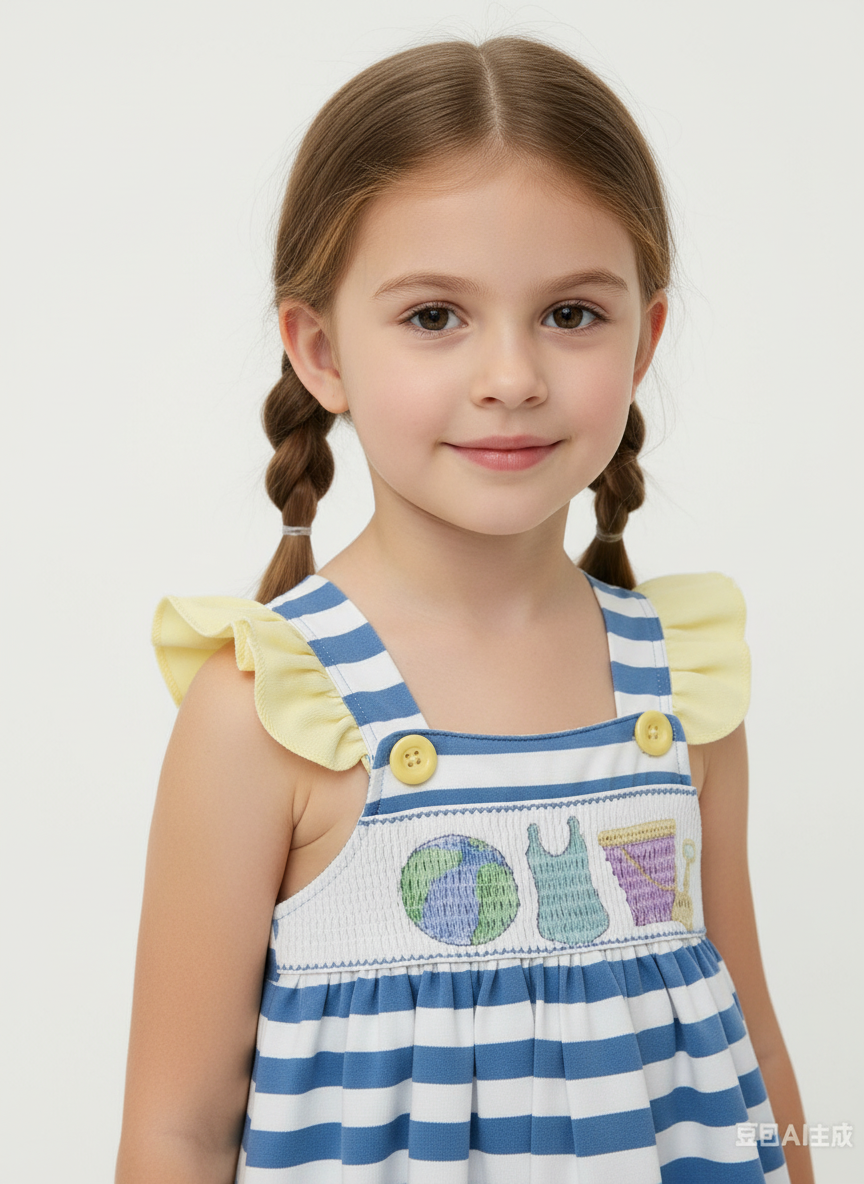 Beach ball seaside dress