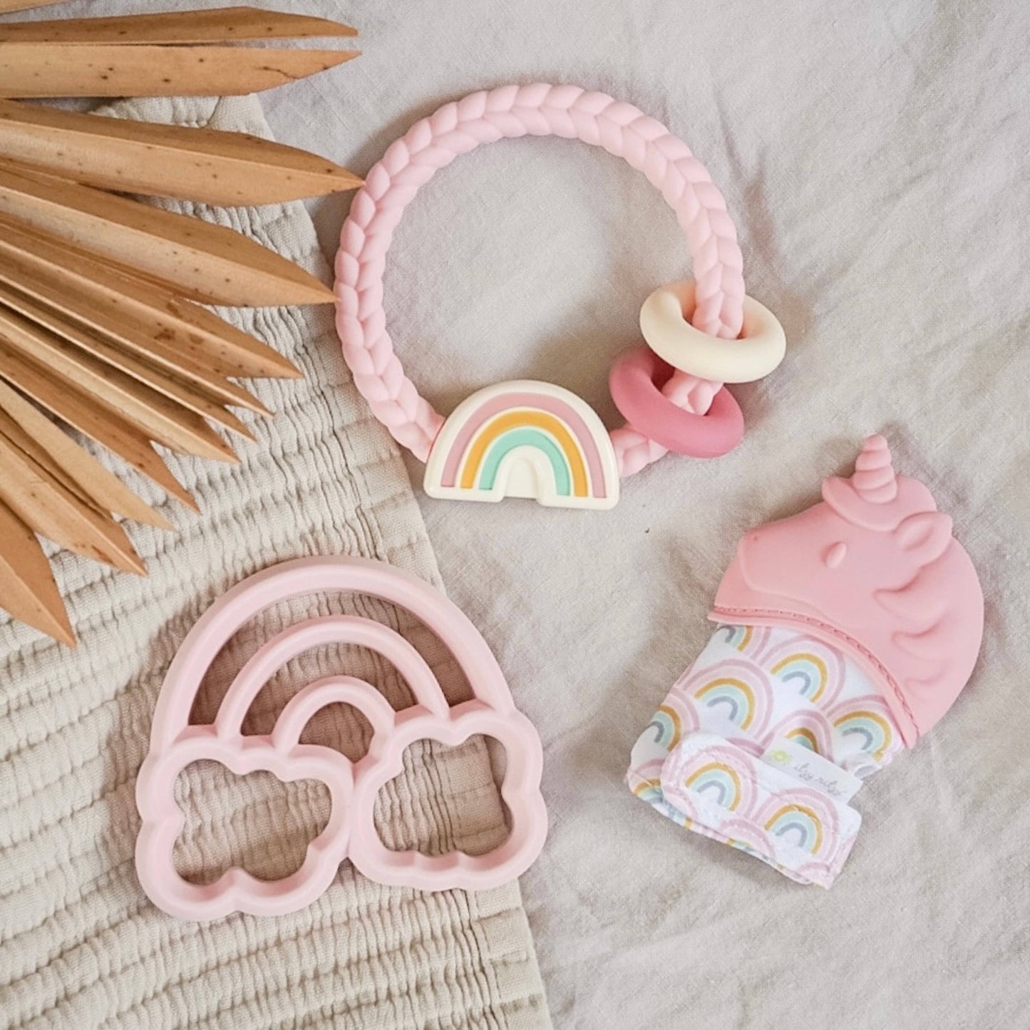 Silicone Teething Mitts