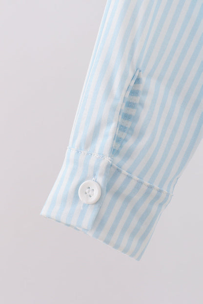 Christmas t reen embroidered long sleeve shirt