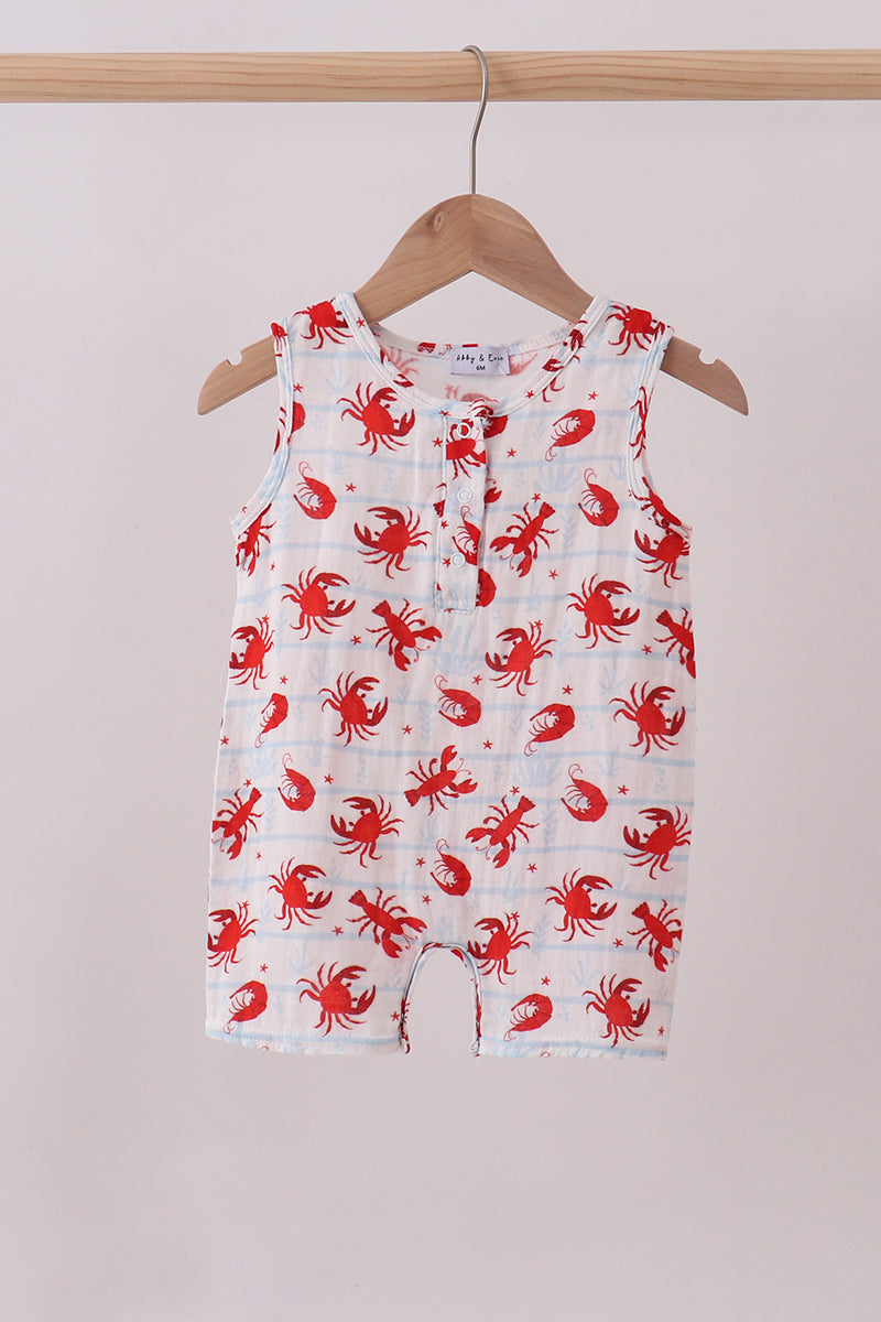 Lobster print muslin jonjon