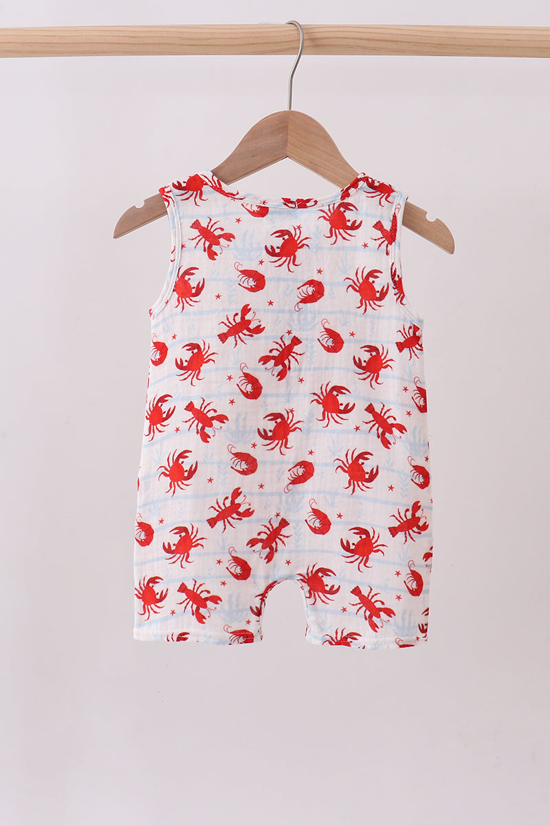 Lobster print muslin jonjon