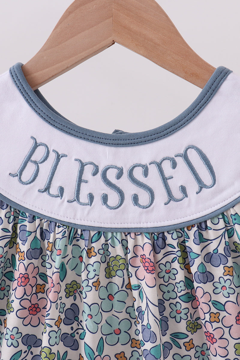 Blessed long sleeve dress