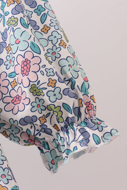 Blessed long sleeve dress