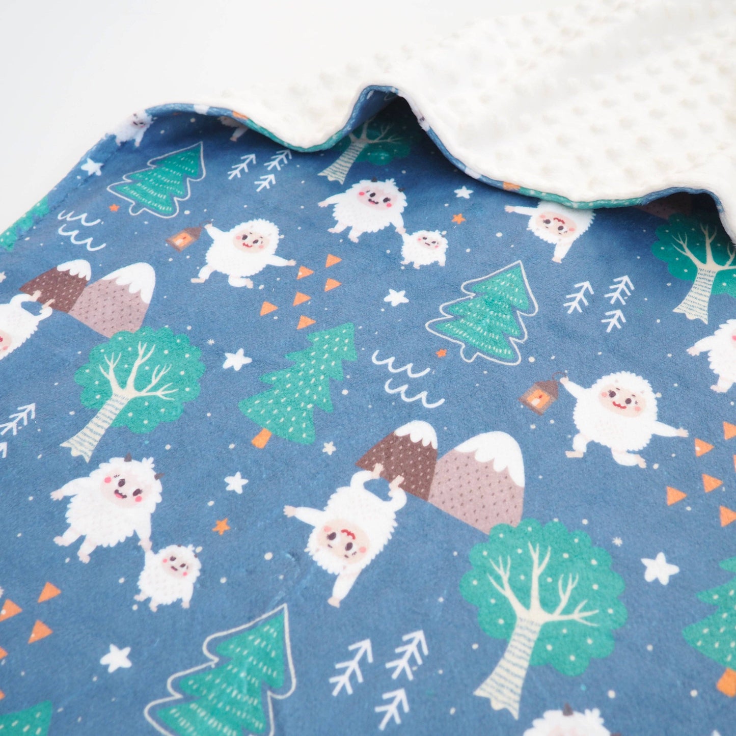 Baby & Toddler Minky Blanket - Yeti Dreams