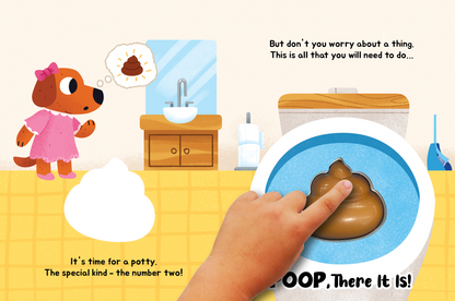 Poop, There It Is!- Children's Touch and Feel Squishy Foam Sensory Board Book