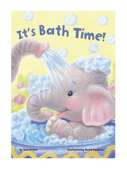 It's Bath Time - Children's Padded Board Book