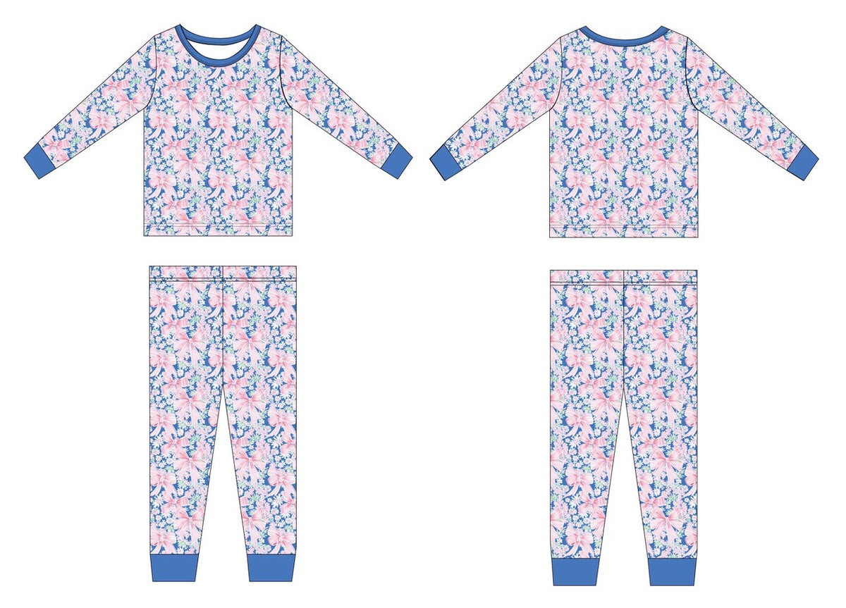 Daisy bamboo pajama set