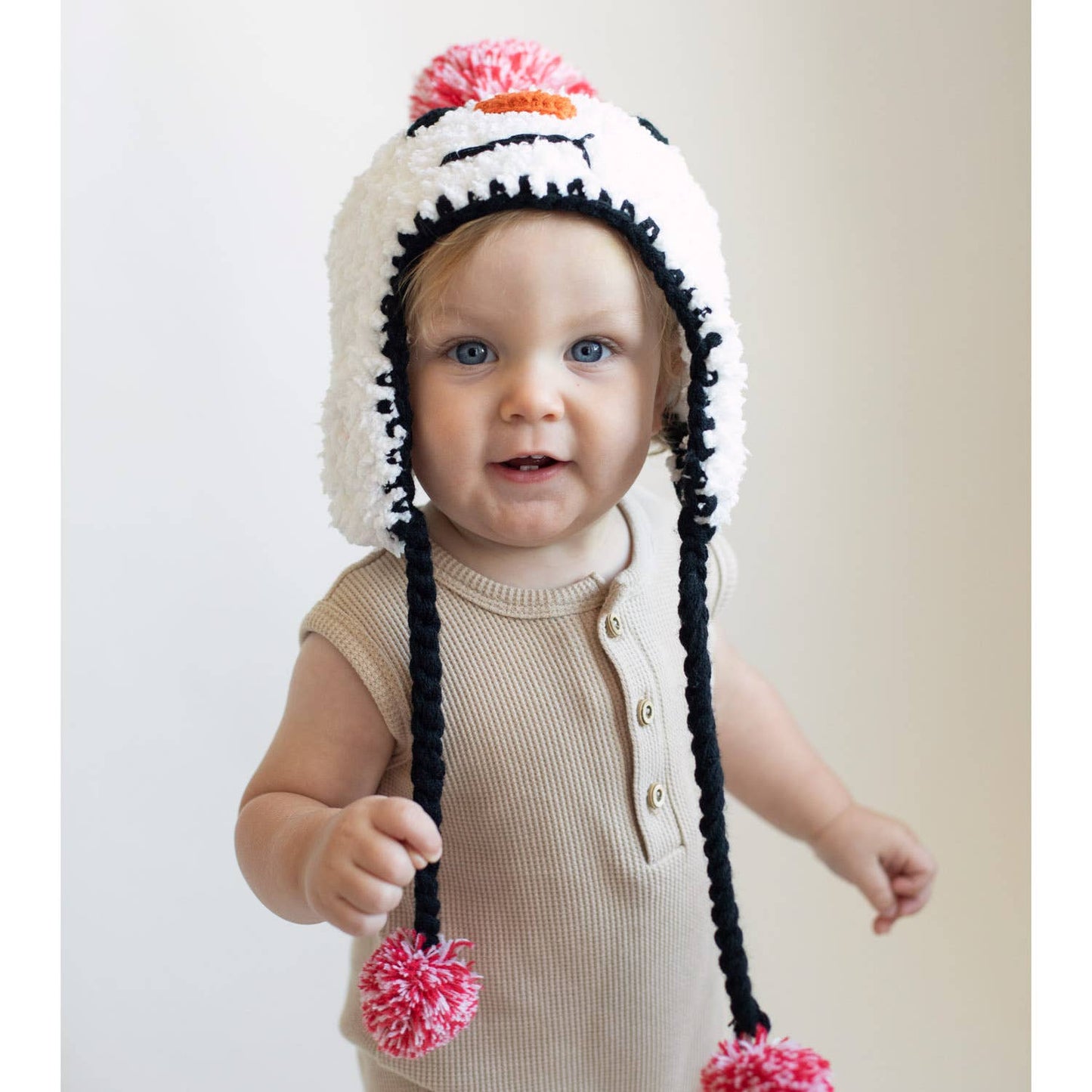 Snowman Beanie Hat Baby & Kids