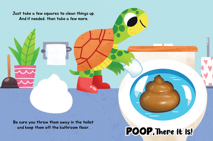 Poop, There It Is!- Children's Touch and Feel Squishy Foam Sensory Board Book