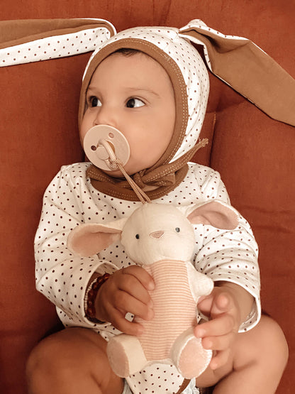 Natural Rubber Pacifier & Plush