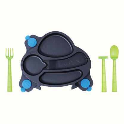 UFO Training Plate and Utensils