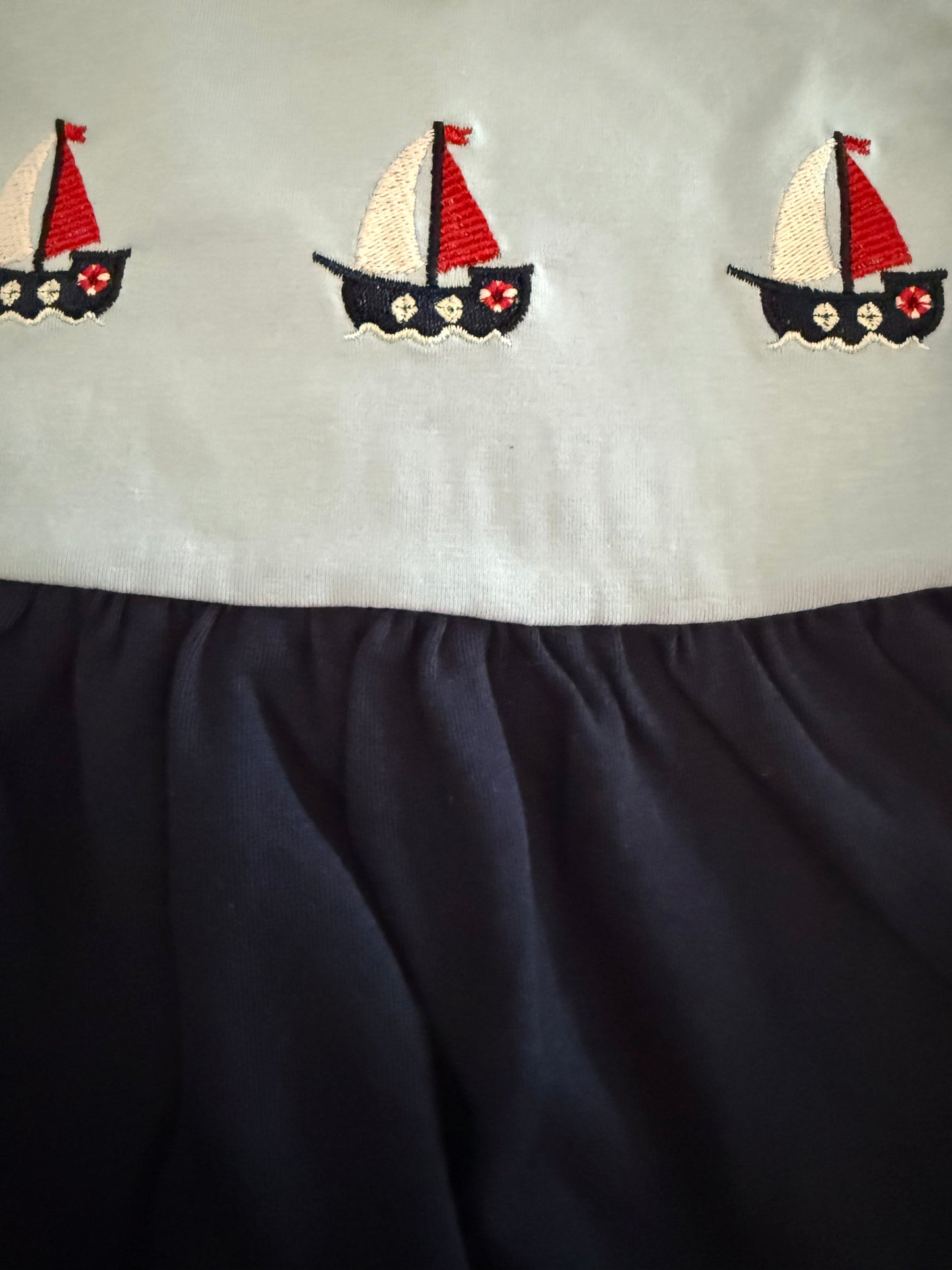 Nautical dream s sailboat tie string dress