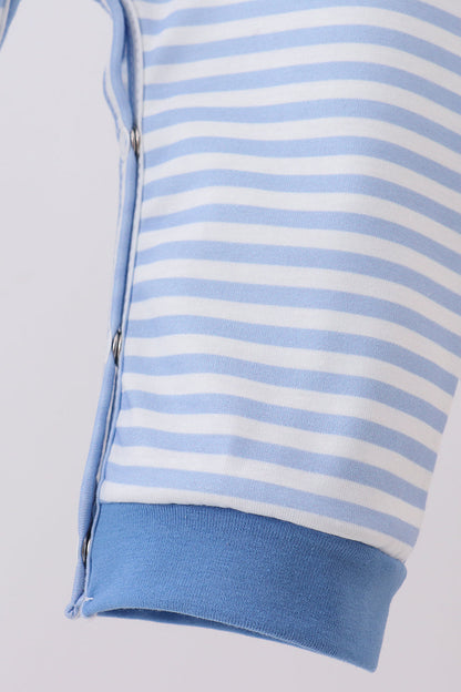 Train romper long sleeve