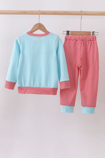 Vehicle embroidery set