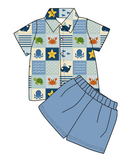 Ocean Adventures Boy beach set