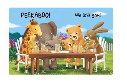 Peekaboo, I Love You- Children's Padded Board Book