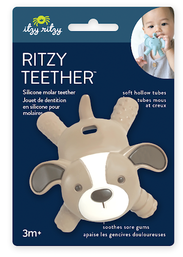 Puppy Ritzy Teether™ Baby Molar Teether