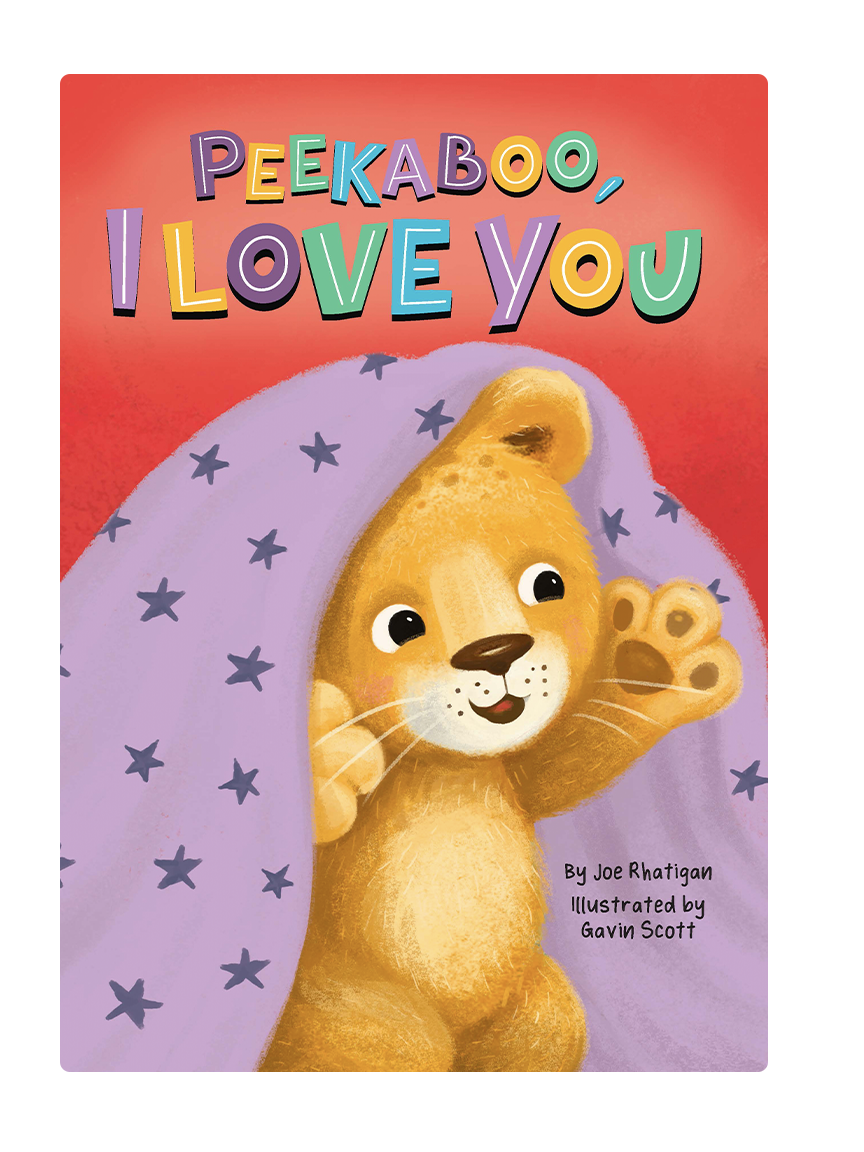 Peekaboo, I Love You- Children's Padded Board Book