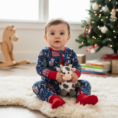 Christmas farm zippie