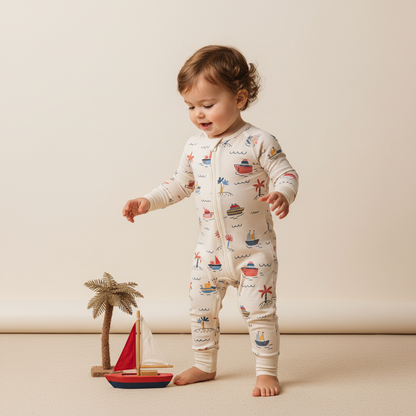 Sail away zippie pajama
