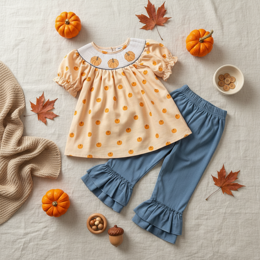 Pumpkin pant set
