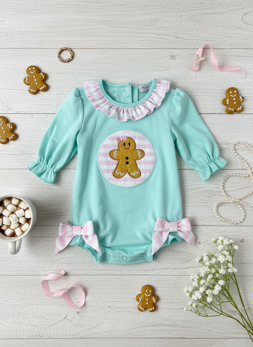 Gingerbread romper