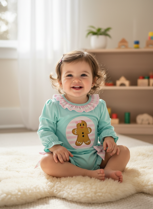Gingerbread romper