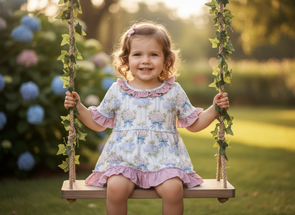 Bamboo hydrangea romper