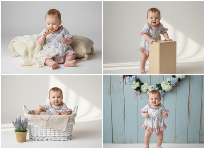 Bamboo hydrangea romper