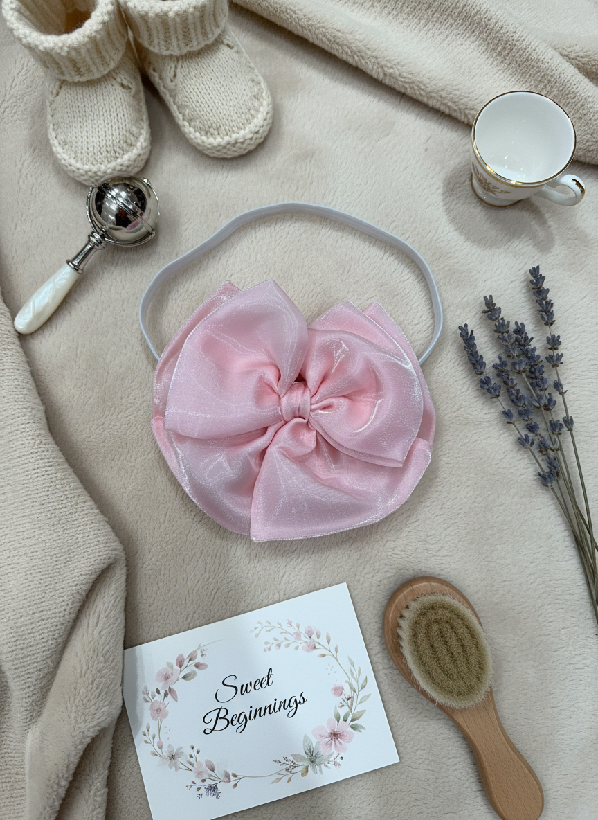 First birthday pastel tutu dress and matching headband bow