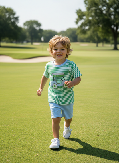 Shamrock Gold short set