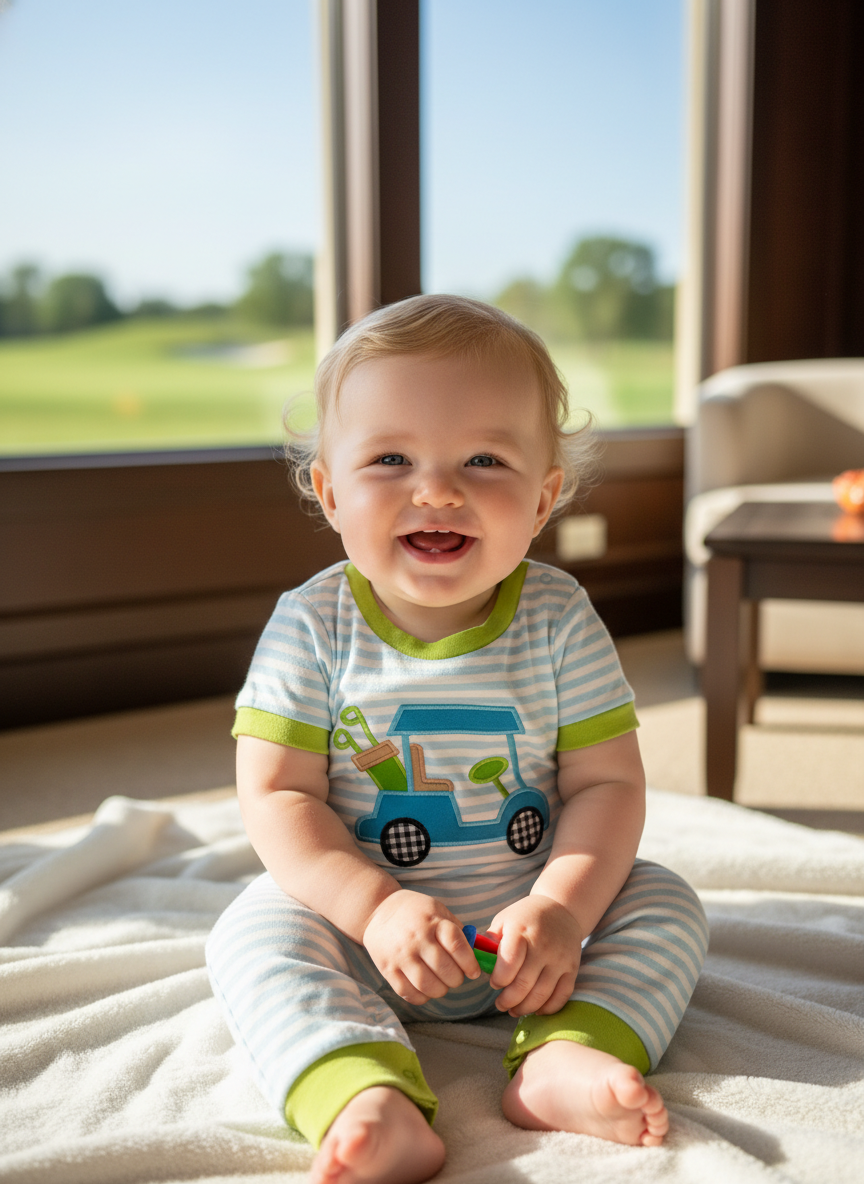 Little Golfer Romper
