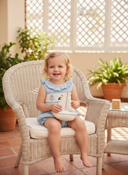 Seaside Bubble Romper