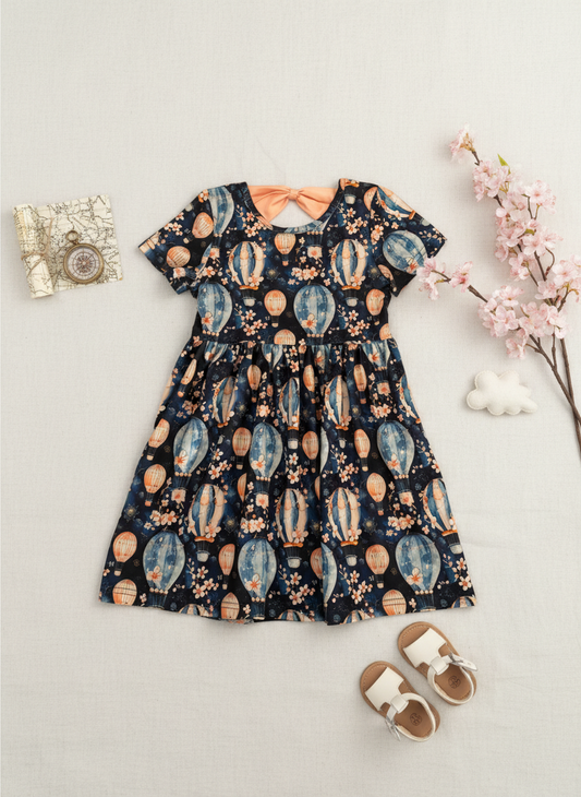 Pete and Lucy Hot Air Balloon dress