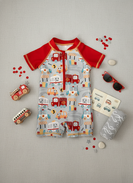 Emergency Vehicle Swimsuit