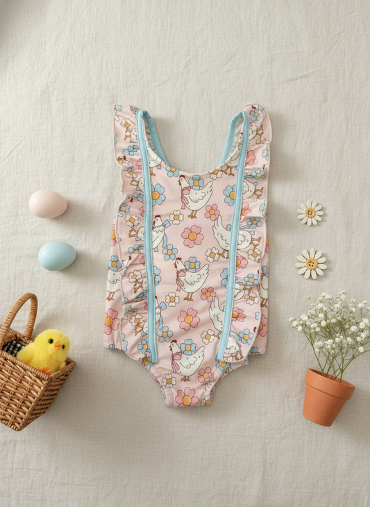 Chick Ruffle Swimsuit