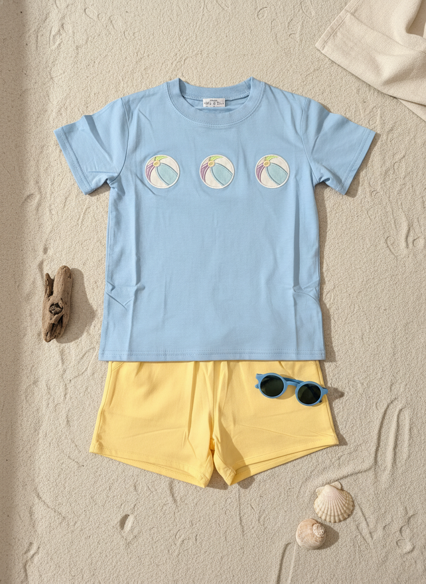Beach ball outfit set