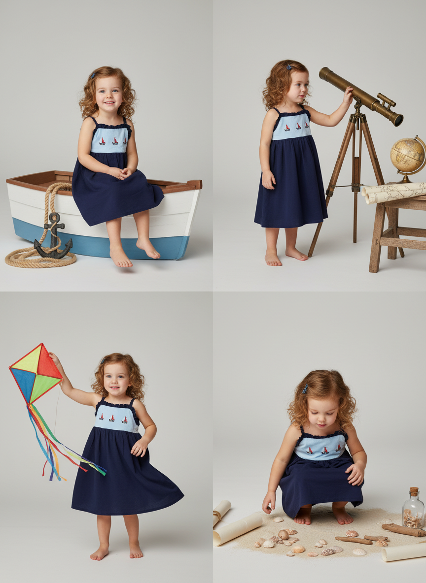 Nautical dream s sailboat tie string dress