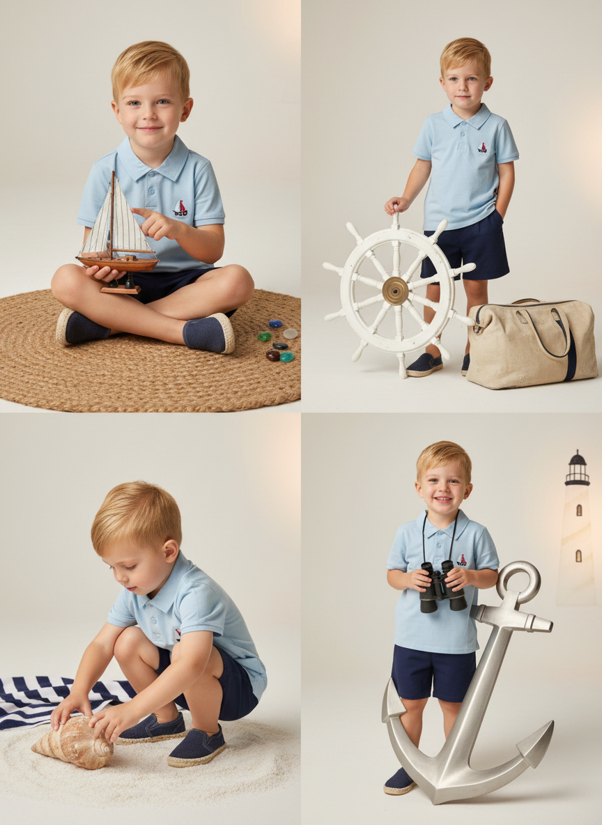 Sailboat polo shirt