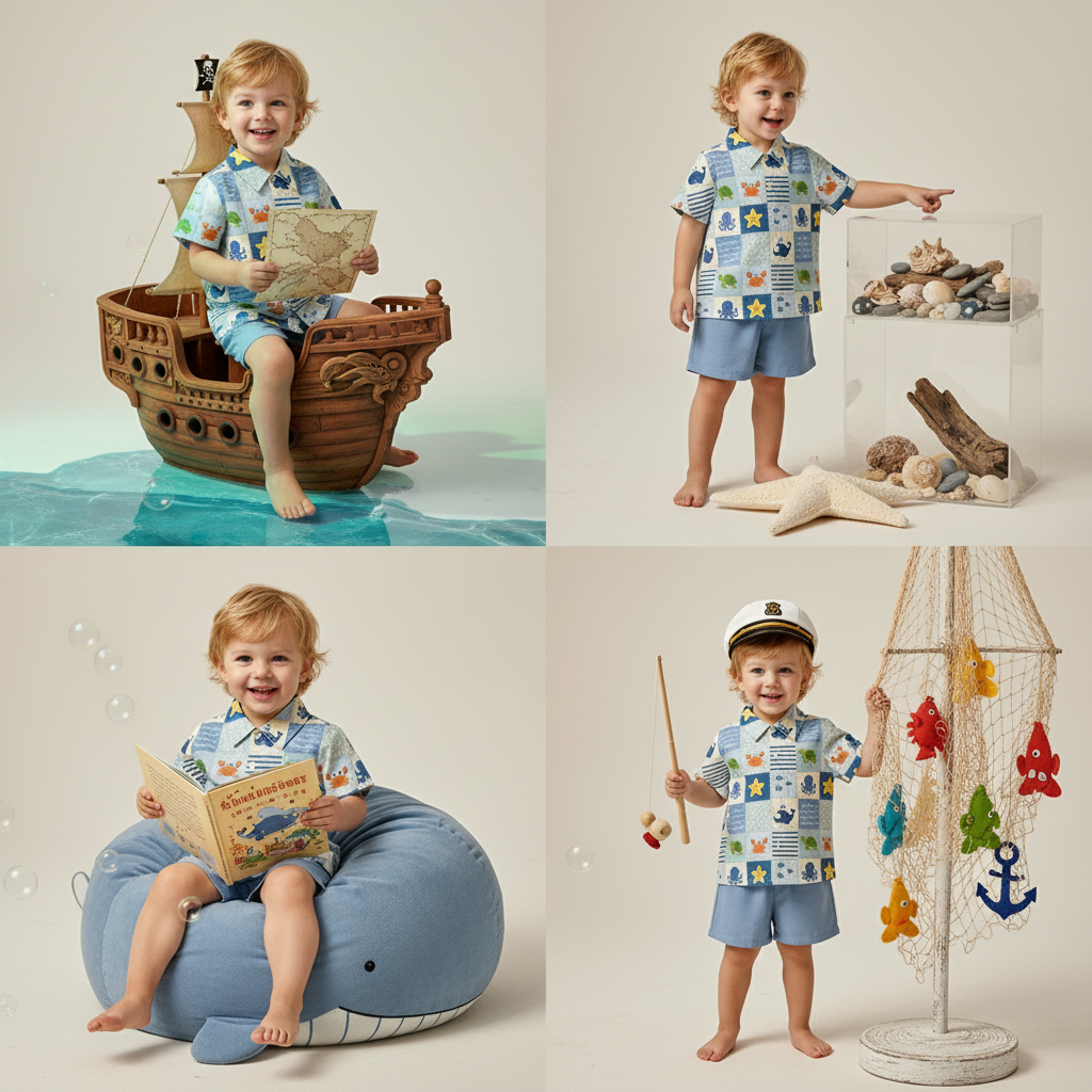 Ocean Adventures Boy beach set