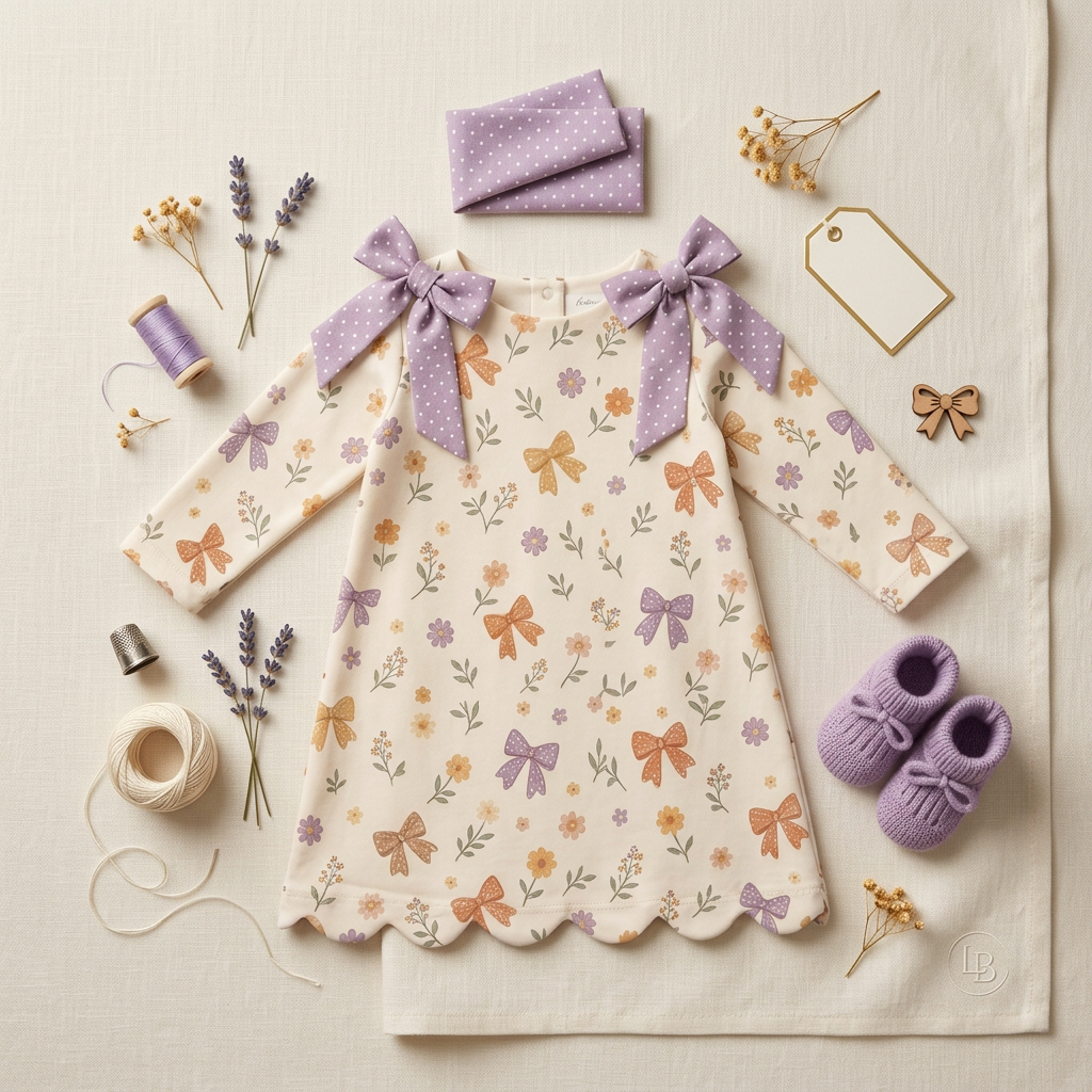 Fall floral  a line dress