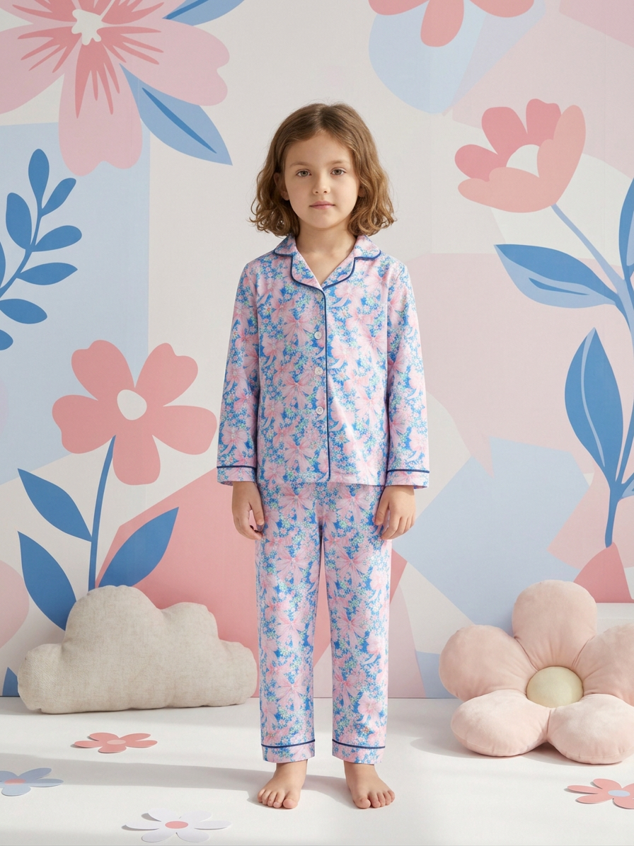 Daisy bamboo pajama set