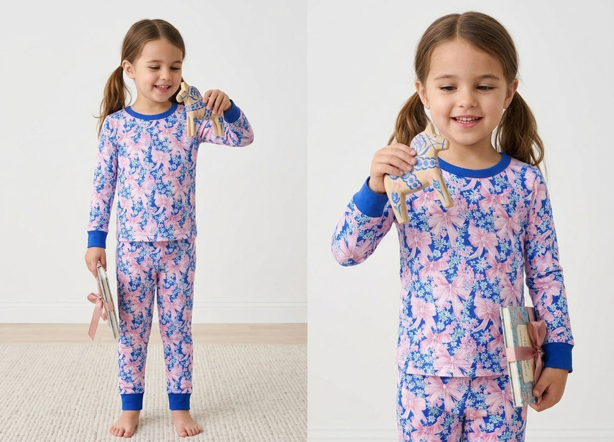 Daisy bamboo pajama set
