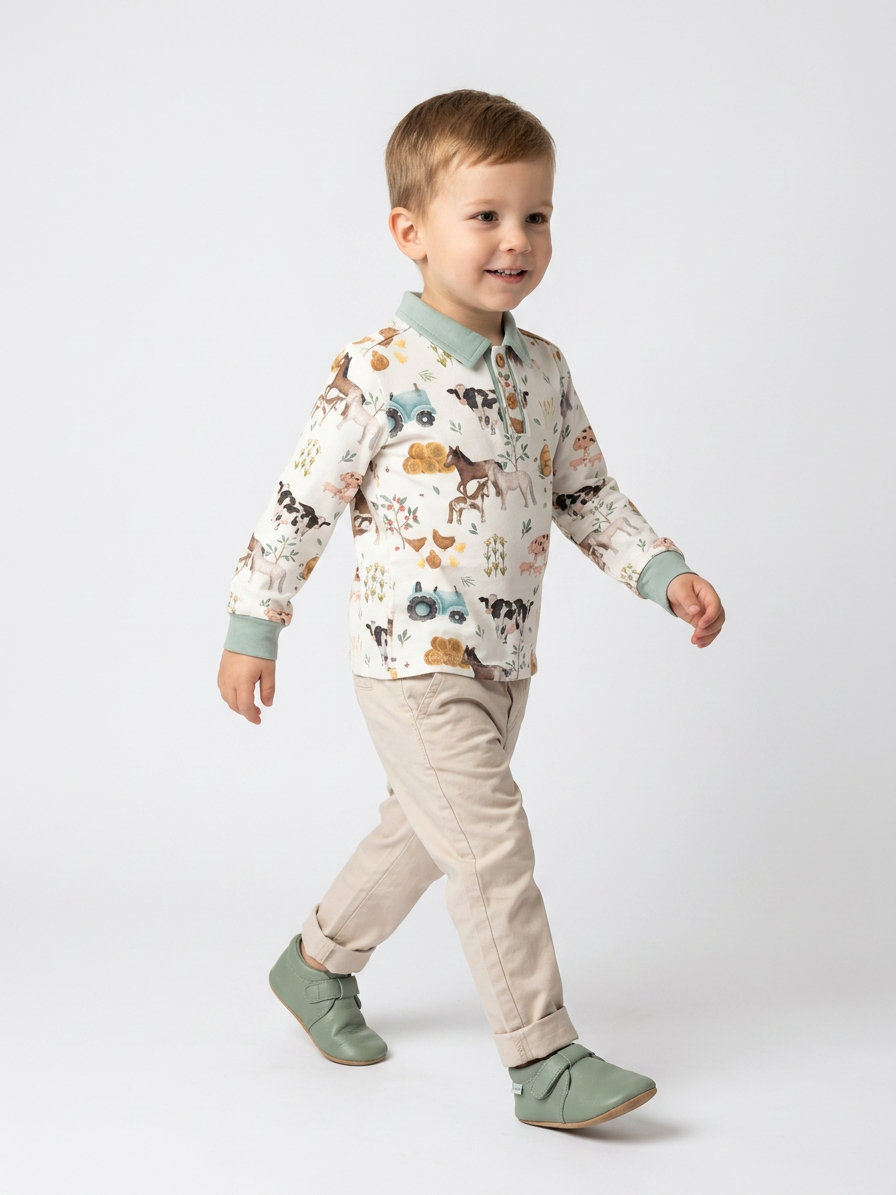 Cotton Farm collared shirt