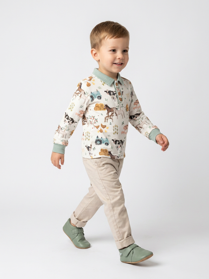Cotton Farm collared shirt
