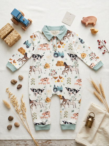 Cotton Farm Romper