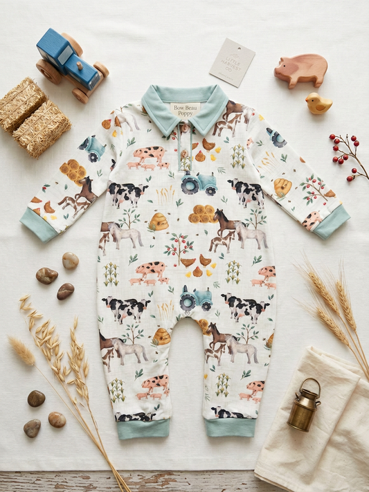 Cotton Farm Romper
