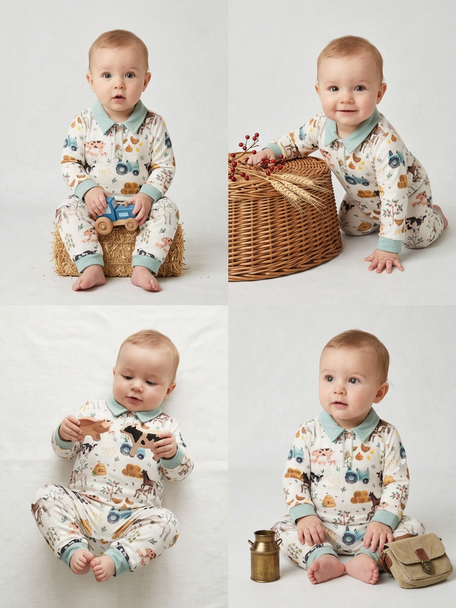 Cotton Farm Romper