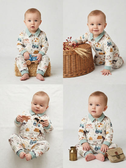 Cotton Farm Romper
