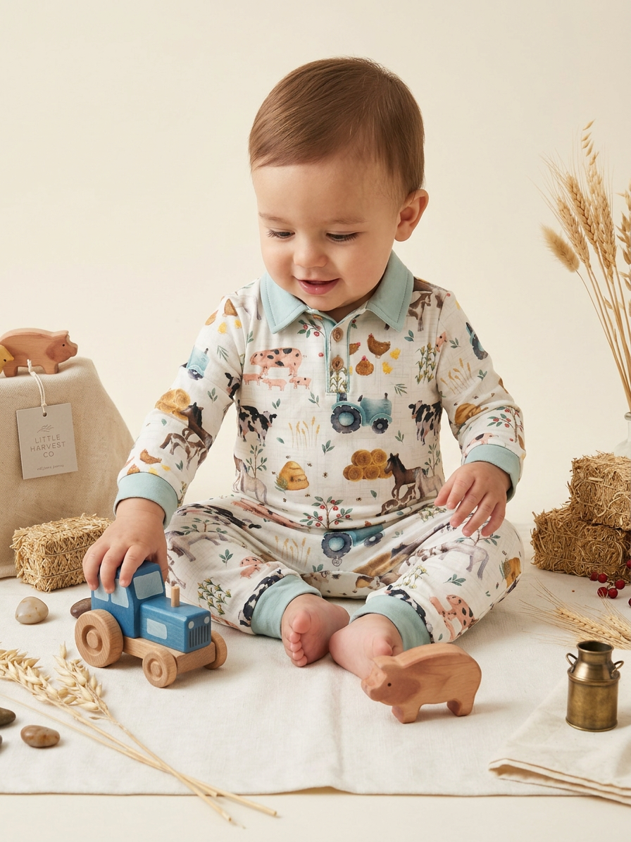 Cotton Farm Romper